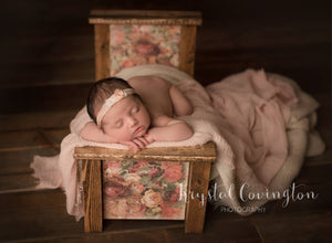 Floral Newborn Bed  - "The Floral Jordan"