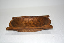 Load image into Gallery viewer, Hand Carved Trencher Dough Bowl