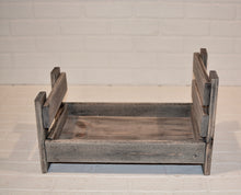 Load image into Gallery viewer, Rustic Newborn Bed - &quot;The Holly Anne&quot;